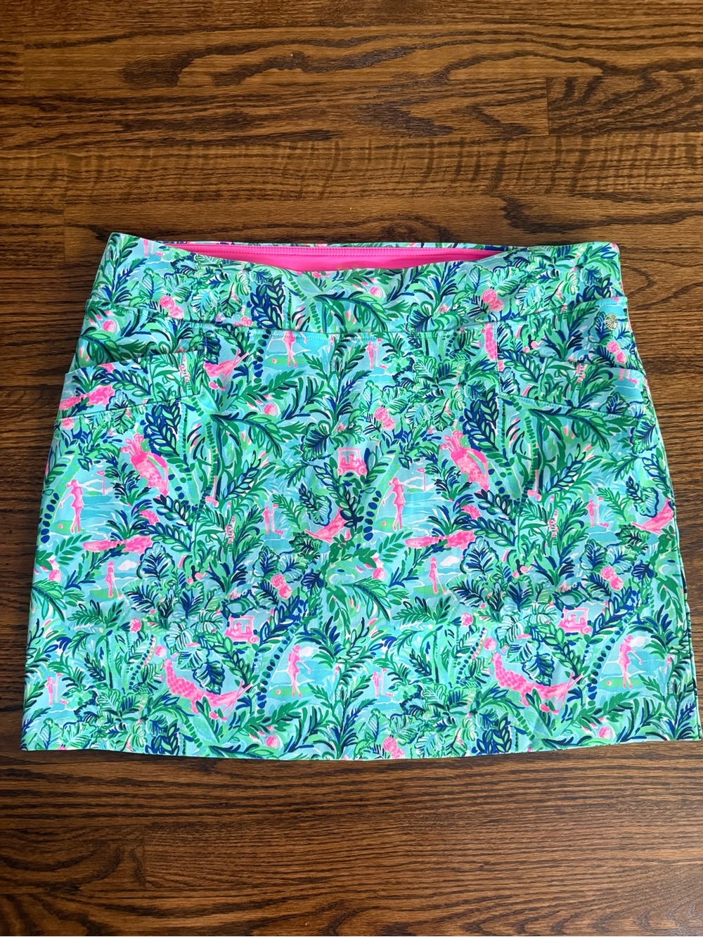 Lilly Pulitzer Monica Skort Golf Themed